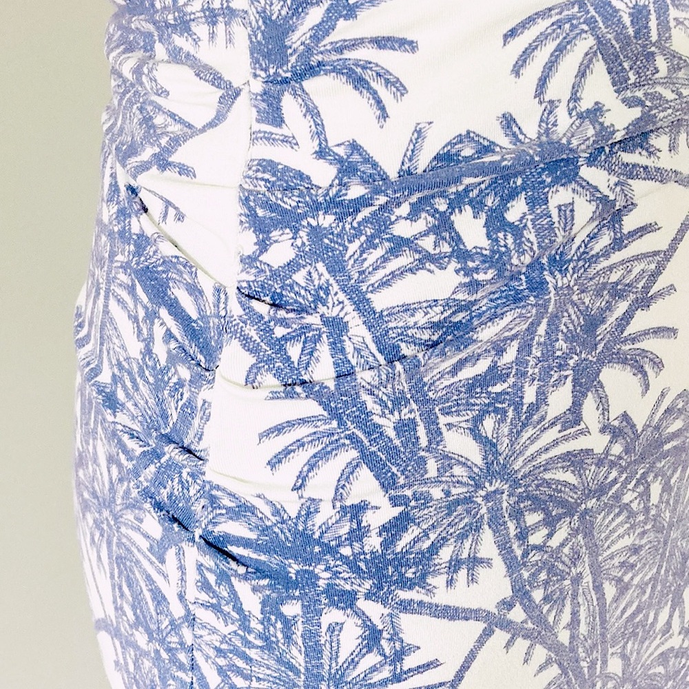 REISS stretch knit tropical sheath dress - Picture 4 of 7